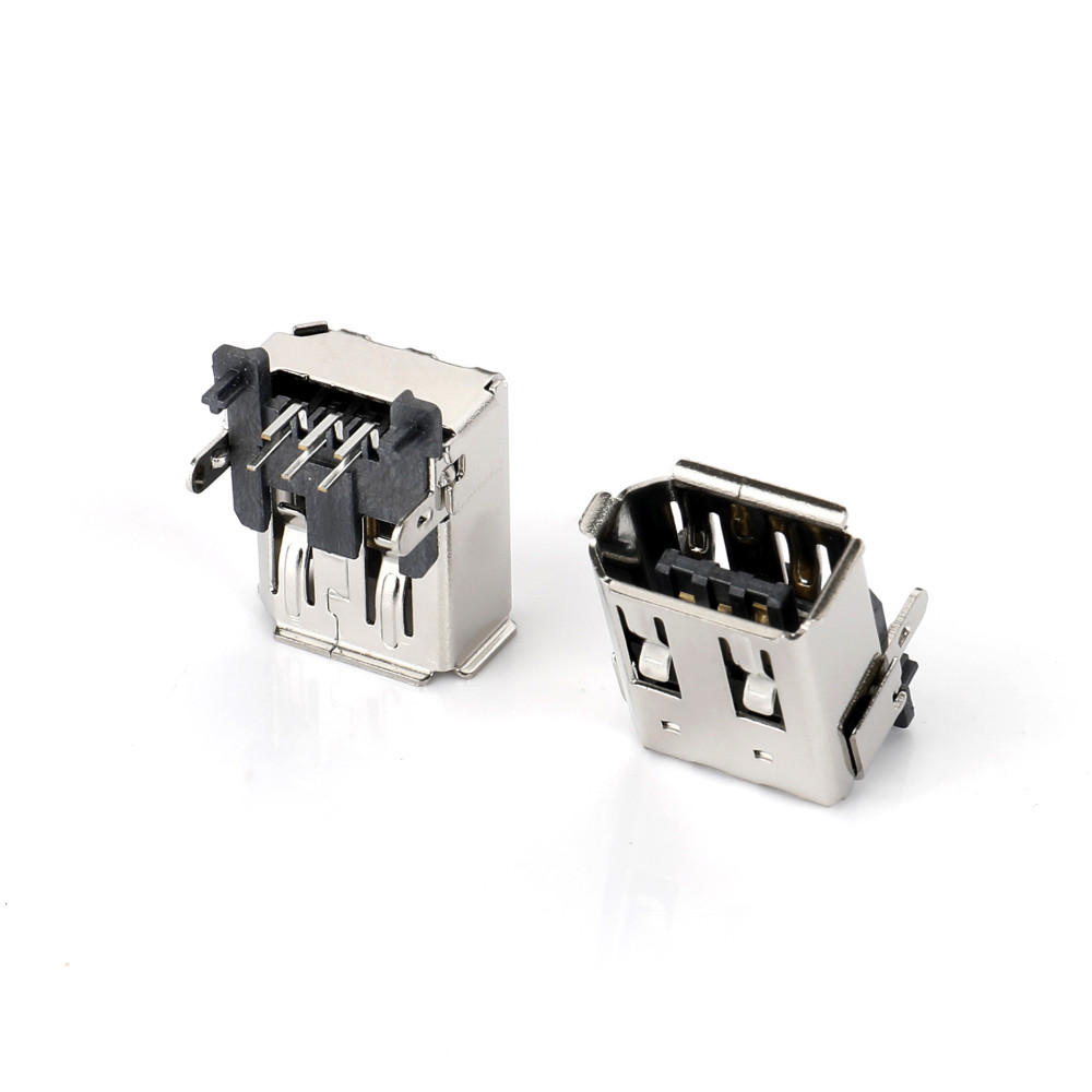 036R-4017 1394 6P female 90 degree plug board