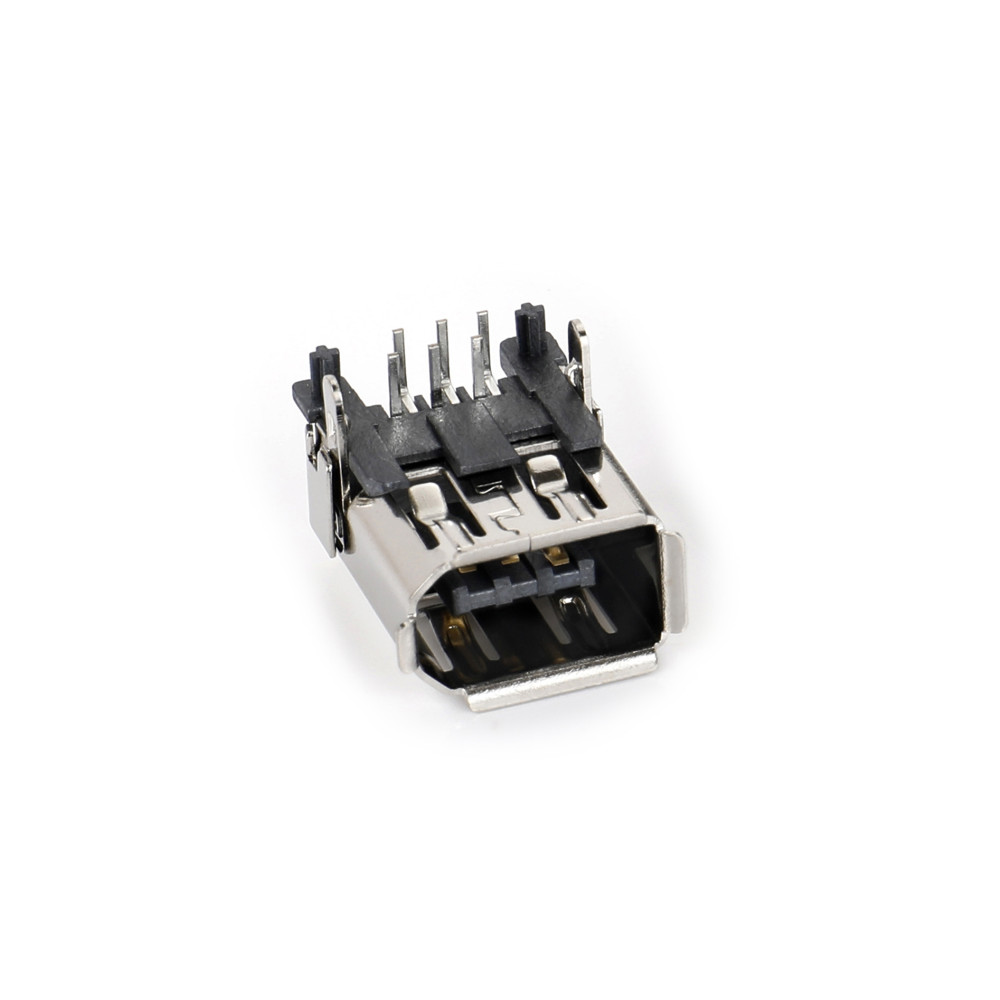 036R-4017 1394 6P female 90 degree plug board