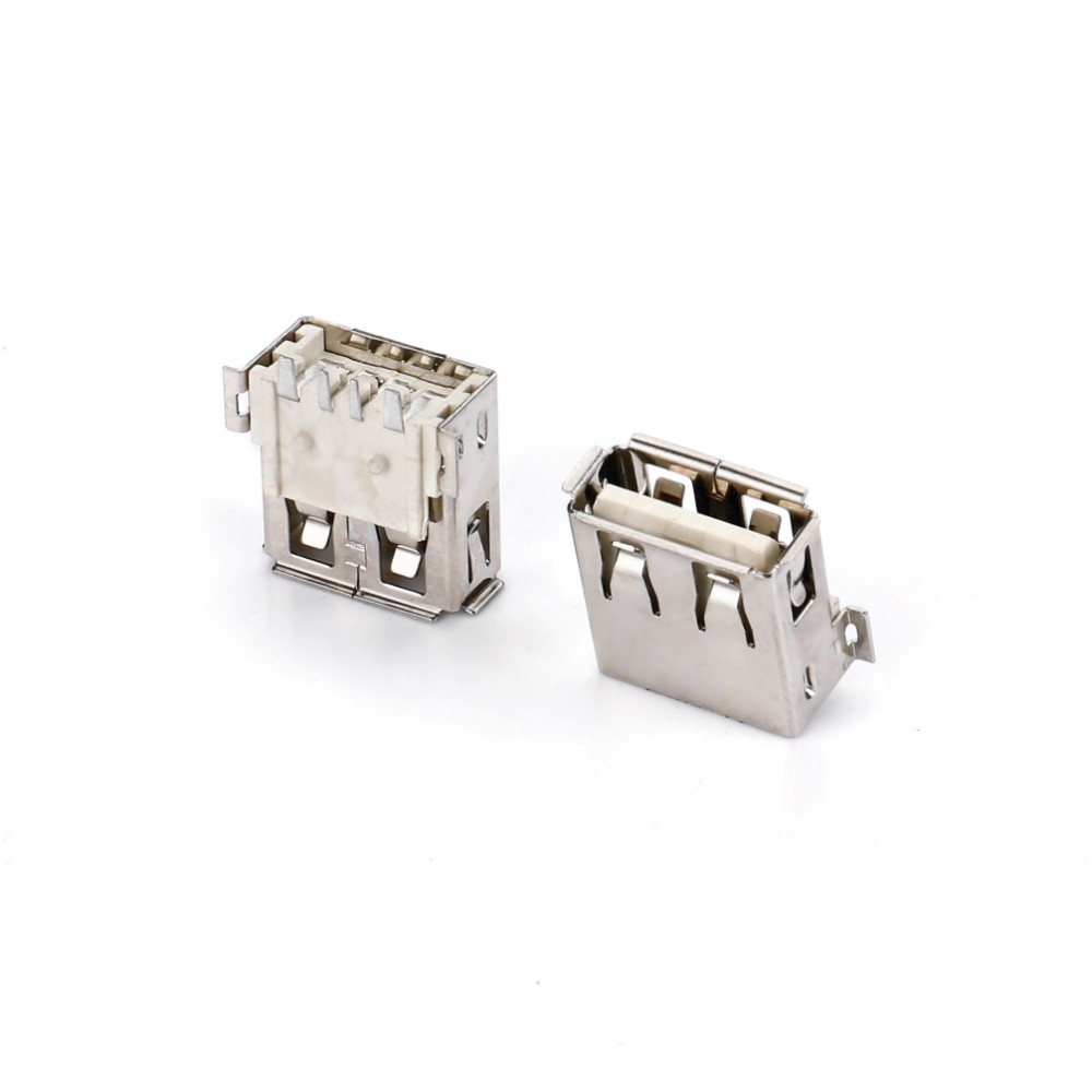 01AC-1569 USB AF 沉板SMT有卷边∅1.0柱 大电流