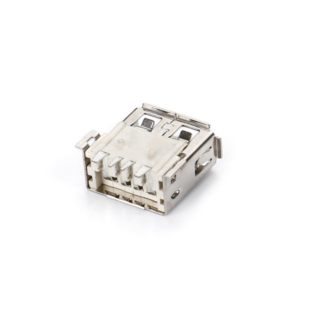 01AC-1569 USB AF 沉板SMT有卷边∅1.0柱 大电流