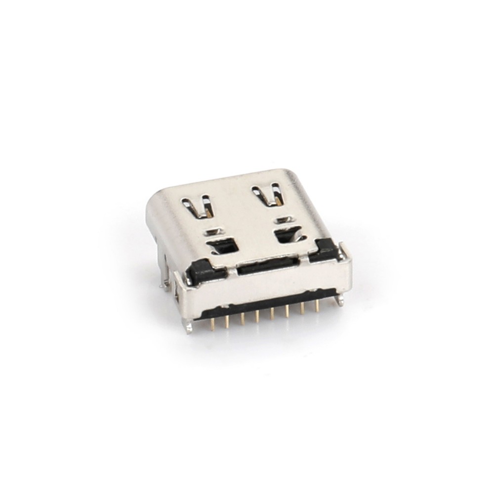 0716R-8610   TYPE CF 16P 双排DIP 板上四脚插板 L8.97(带弹片)