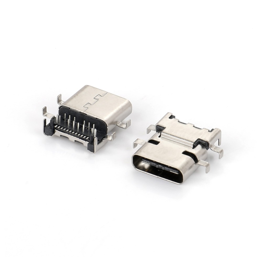 0724C-9101 TYPE CF 24P DIP+SMT 沉板2.0 六脚插板