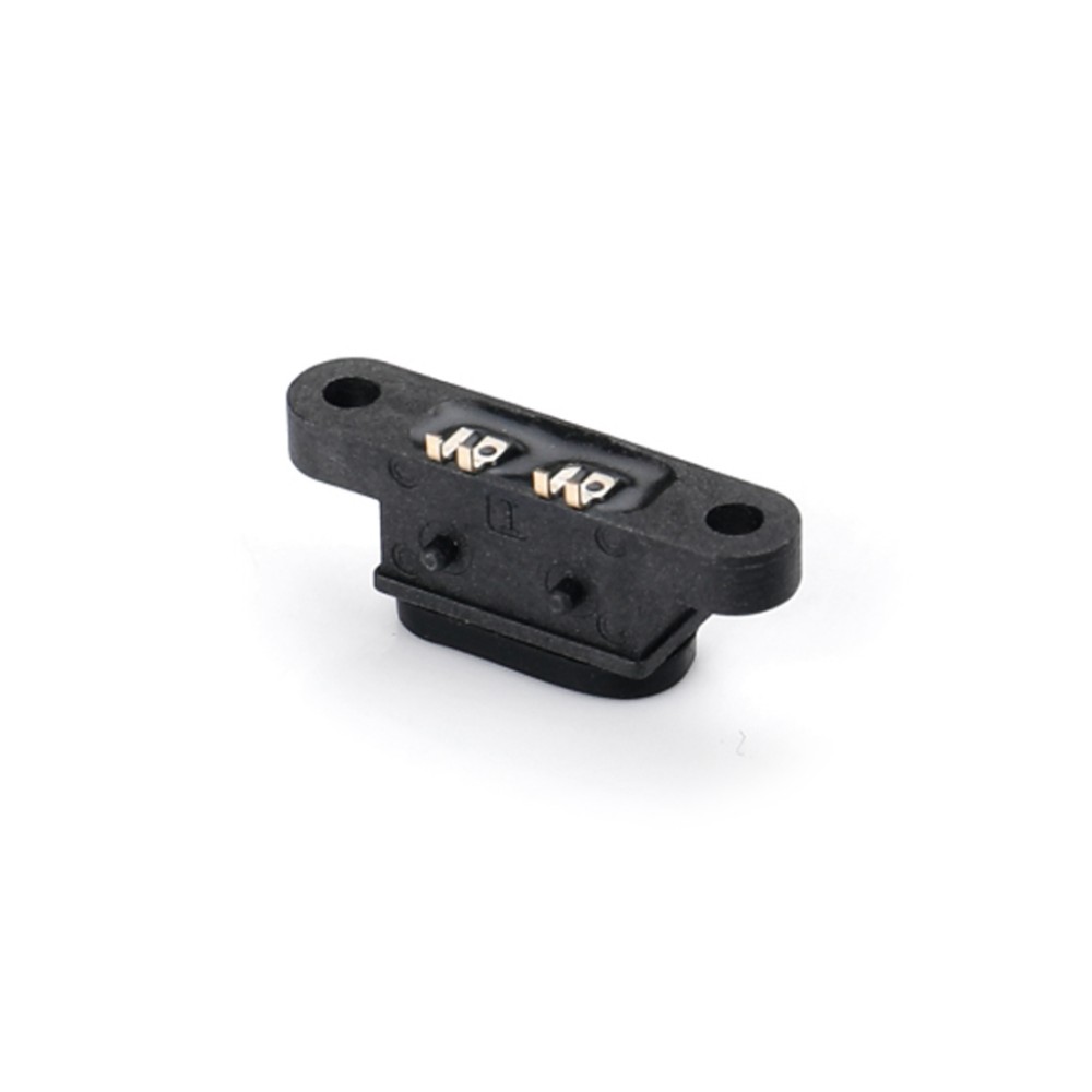 0704T-1638-WPE   TYPE CF 4P 板上SMT有柱 带耳带孔 预套防水圈 四周防水 防水IPX8