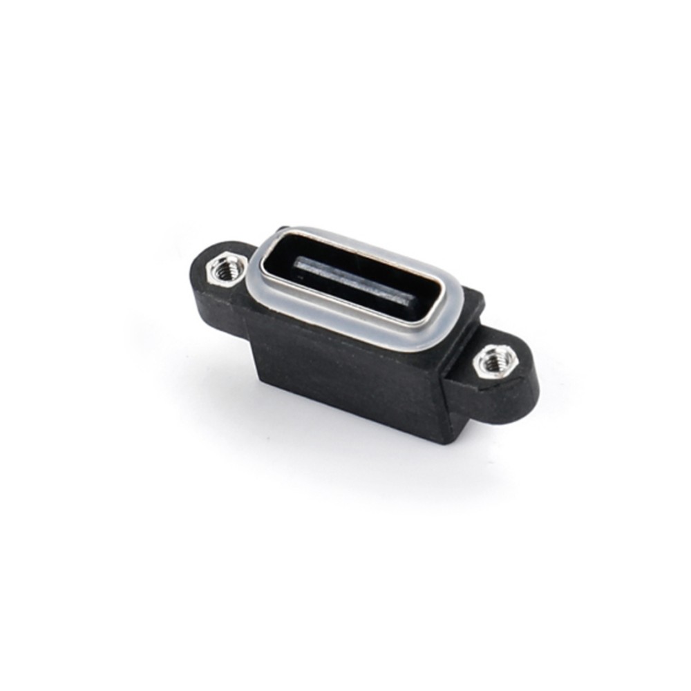 0706T-1630-WPM   TYPE CF 6P 板上SMT 带镙母有柱 带防水圈 防水IPX8