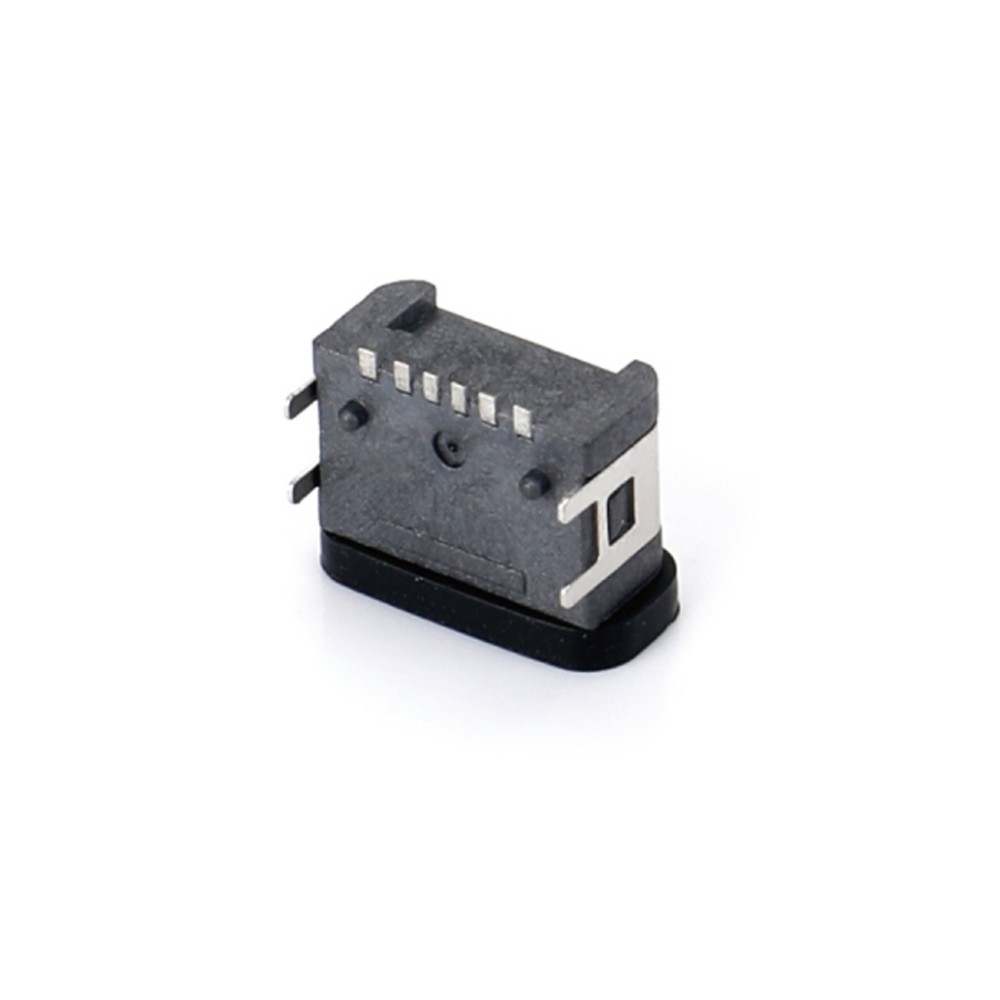 0706T-8229-WP   TYPE CF 6P SMT 90度四脚插板有柱全包A款防水款 脚长1.2 L=7.85 IPX6