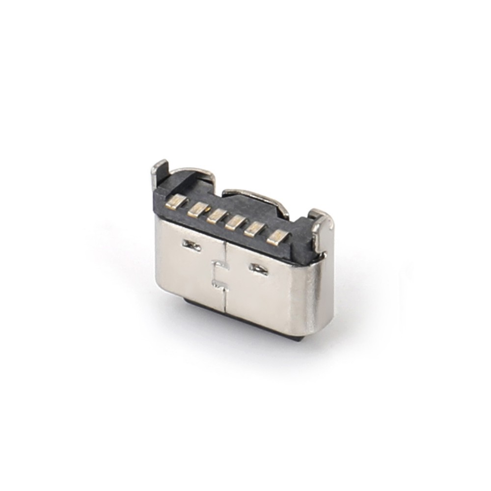 0706L-4610 TYPE CF 6P Vertical SMT without holes H5.0 (tongue exposed)