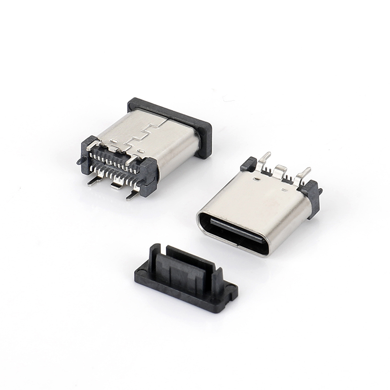 07CF-0509 TYPE CF 24P SMT直立式短体 四脚DIP H9.25mm(三次成型)