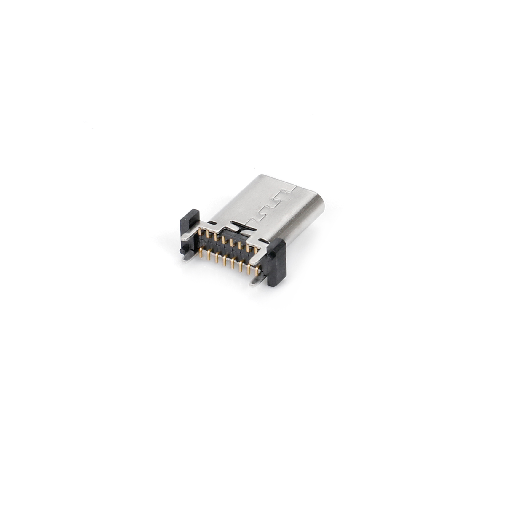 0716L-3917 TYPE CF 16P 双排SMT 180度立贴 脚高2.2mm H=12.4