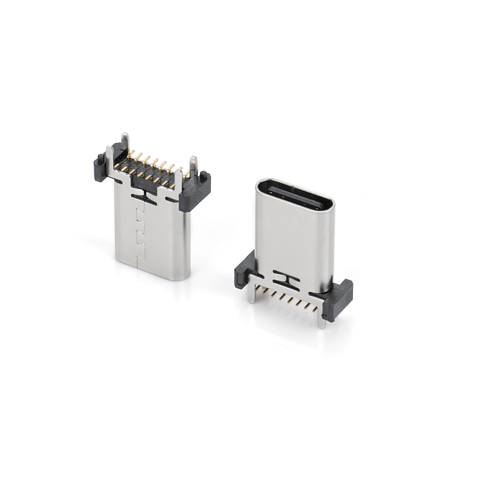 0716L-3917 TYPE CF 16P 双排SMT 180度立贴 脚高2.2mm H=12.4