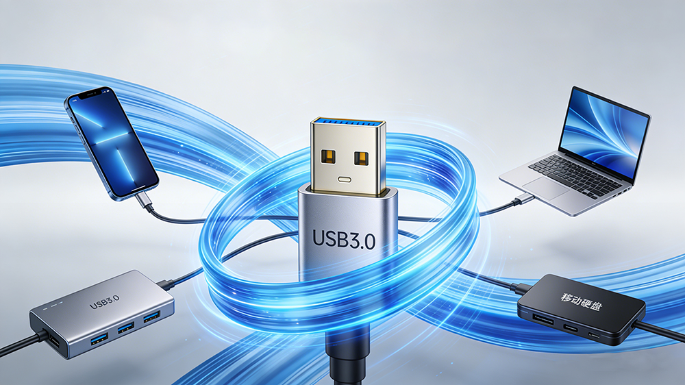 What has the interface of Usb3.0 changed us?